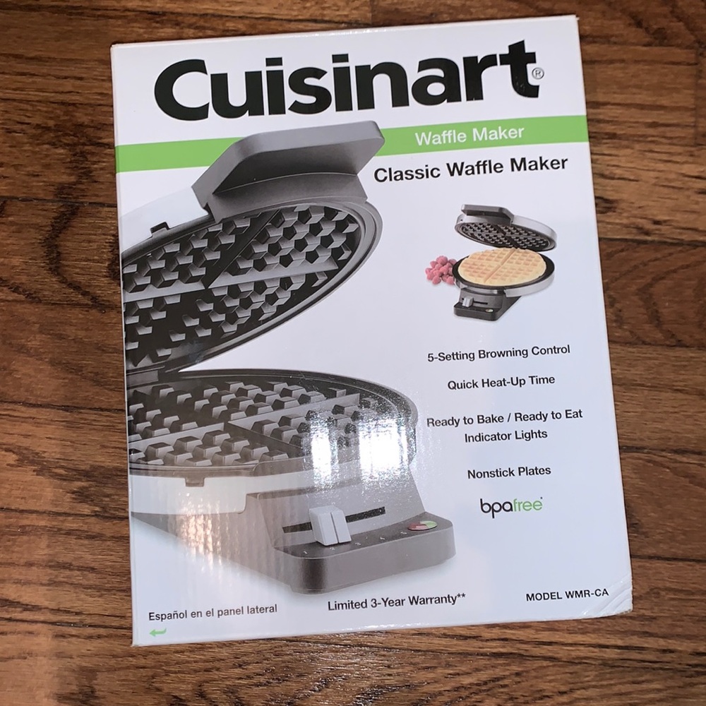 Cuisinart classic waffle maker 🌸
